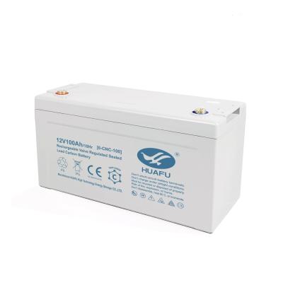 China Solar System 3 Years Long Lifetime Warranty Carbon Battery Lead Acid Battery Batteries for sale