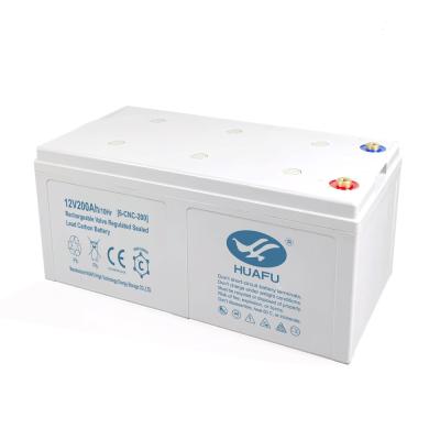 China Solar System Lead Acid Battery 24V 200AH Deep Cycle AGM GEL Lead Carbon Rechargeable Batteries for sale