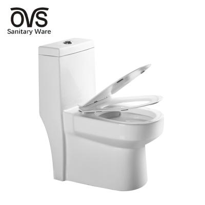 China Cheap Sanitary WC Bowl Dresser Bathroom Double-flush OVS Ceramic Ware Toilet for sale