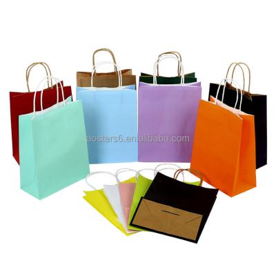 China High Quality Recycled Materials Hot Selling Logo Size Color Newsagent Bag Craft Paper Bag Craft Paper Gift Bag High Quality Custom Made for sale