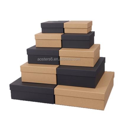 China Low MOQ Recycled Logo Foldable Paper Box Paper Color Size Materials Jewelry Box Custom Made Paper Packaging Box for sale