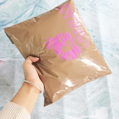 China Biodegradable Custom Design Eco - Friendly Shipping Envelopes Mailing Bag Bag Recycled Mailers Brown Poly Messenger Bag for sale