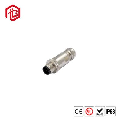 China Mannetje aan de Vrouwelijke Spiraalvormige Kabel M12 4 5 Pin Connector Waterproof Cable van de Uitbreidingskabel Te koop