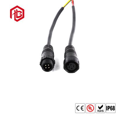 Cina 4 connettore di cavo a tenuta d'acqua di nylon di Pin Street Light IP68 M14 in vendita