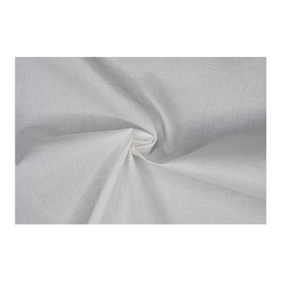 China Breathable PFP China Making Underwear Material Sportswear White Cotton Poplin Flower Fabric for sale