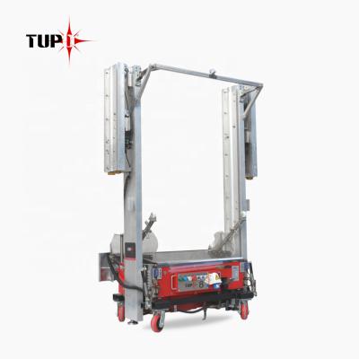 China cement plaster finishing machine TUPO 9 Automatic Wall Plasteri for sale