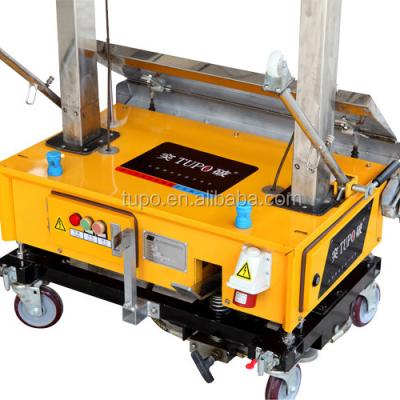 China TUPO 2 auto robot plasterer/auto wall rendering machine for sale