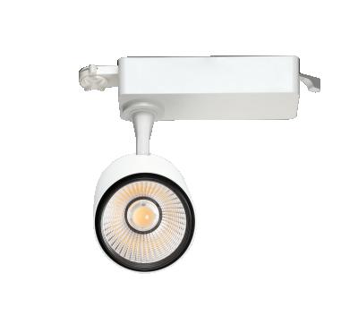 China Modern Shenzhen evolite white and black color cob led track light 40W led track spot light for sale