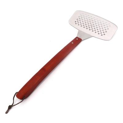 China Hot Selling Main Grill Easily Cleaned Kitchen Accessories Stainless Steel Fish Spatula Barbecue Turner Shovel Large for sale