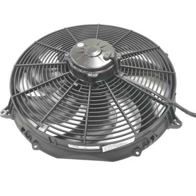 China steel & plastic original spal 16inch high performance brushed axial fans VA33-BP93/VLL-65A for bus water tank heat dissipation for sale