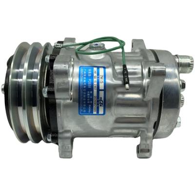 China 7H15 Guangyu R404 24v Compressor Bus Air Conditioner Bus Compressor Guangzhou Guangyu 7:15 B10M for sale