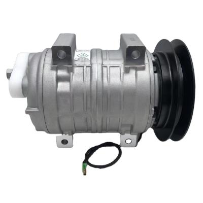 China TM21 GY21.2205 1B 12V R404a Compressor Guangzhou Guangyu TM21 B10M Bus Air Conditioner Bus Compressor for sale