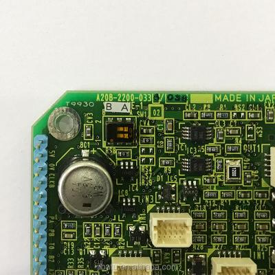 China Original cnc machine Fanuc A20B-2200-0338 drive PCB servo board A20B-2200-0338 new for sale