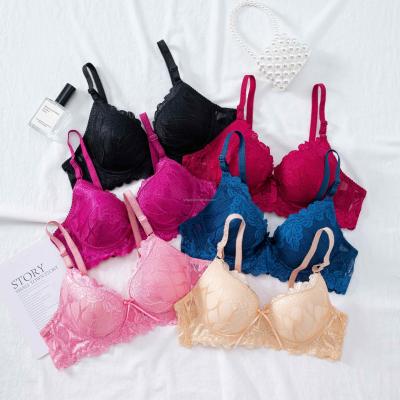 China Dropshipping QUICK DRY Girls Shape Solid Color Simple Comfort Push Up Wireless Bra Women Seamless Bra for sale