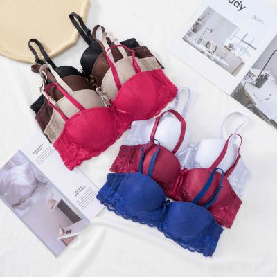 China QUICK DRY Girls Shape Simple Solid Color Push Up Wireless Comfort Bra Women Seamless Bra for sale