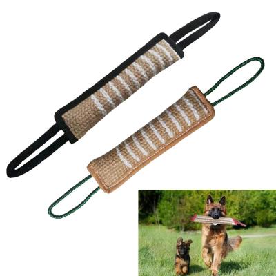 China Viable German Shepherd Rottweiler Tug Pillow Sleeve For Training Dog Training Hemp Bite Stick Malinois for sale