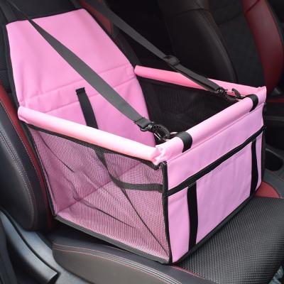 China Waterproof Breathable Waterproof Pet Car Bag Belt Car Seat Travel Bag, Foldable Pet Car Bag Pet Back Seat Cushion for sale