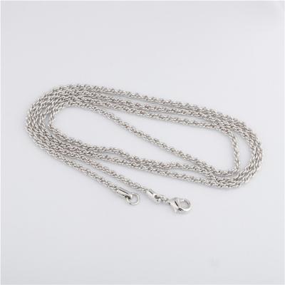 China Hiphop Wholesale Hip Hop Jewelry Gold Rope Chain Necklaces Men for sale