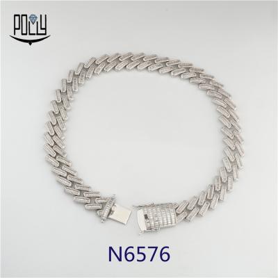 China ALLOY Hot New Products Full Glazed Bing Bing Cuban Hip Hop Chain Hip Hop for sale