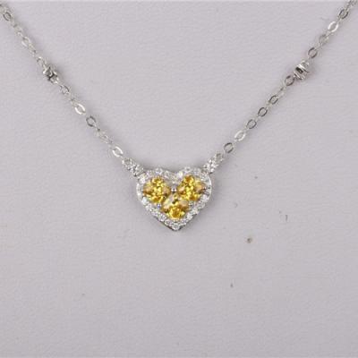 China Hiphop Guangzhou Panyu Fashion 925 Pure Silver Chain Pendant Necklace for sale