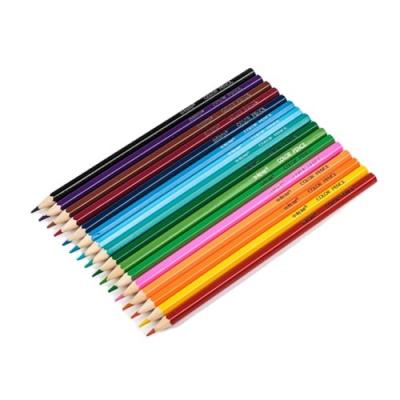 China Drawing paint factory wholesale good quality17.5cm paper tube 12/18/24/36/48 color 3.0 lead wooden colored pencil drawing for sale