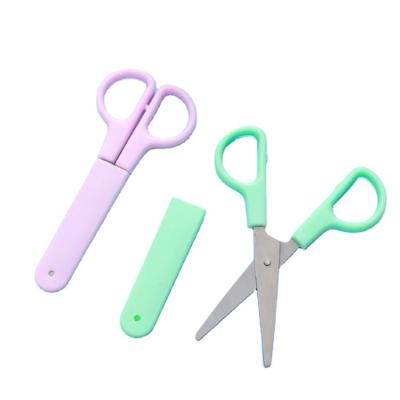 China Ergonomic Design Simple Solid Color Office Scissor Safe and Convenientoffice Stationery Set Brand Office Supplies for sale