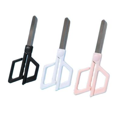 China Ergonomic Design Human Desig Office Scissors Stationery Aesthetic Items For Office Stainless Steel Hair Scissors for sale