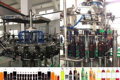 China Isobaric filling Water / Juice Filling Machine With 18 Filling  Head for sale