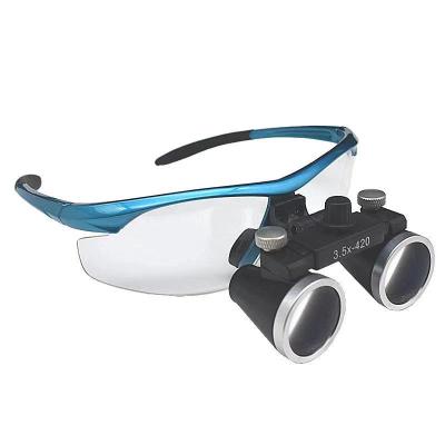 China LYU12103 High Quality Steel Magnifier Surgical Binocular Dental Loupe for sale