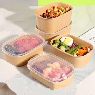 China Eco Friendly Biodegradable Food Box Packaging Restaurant With Disposable Food Packing Takeaway Picnic Lunch Box Custom Food Packaging Box for sale