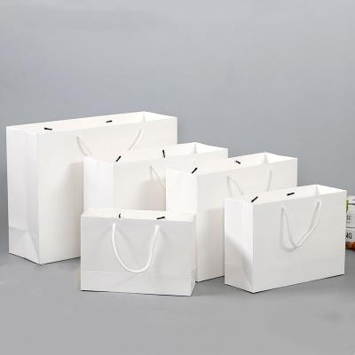 China Biodegradable Packaging Size Carry Packing Food Takeaway Bags Retail Strong Handles Print Small Buying Custom Your Own Logo Kraft Paper Bag for sale