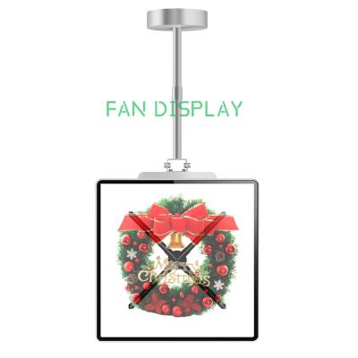 China Buildings Buildings 3000CD Higher Brightness For Indoor&Outdoor Holographic Display 50cm 3d Hologram Fan 3D Fan Display for sale