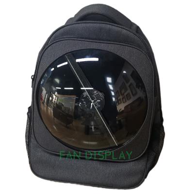 China Outdoor Indoor Outdoor Signage and Indoor Digital Displays Advertising Players 3d Hologram Fan Backpack Holographic Led Display Backpack for sale