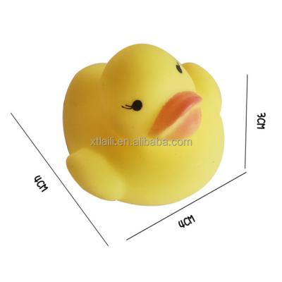 China PVC Bath Toy Rubber Bath Duck Toy Floating Squeaky Animal Plastic Bath Shower Swimming Bath Toys For Kids Children for sale