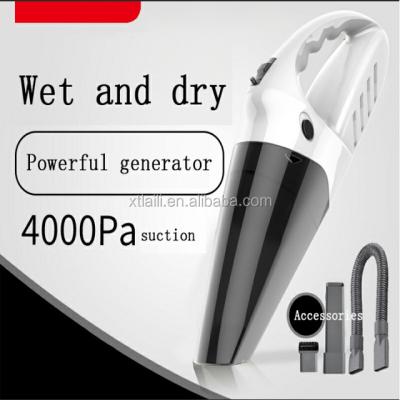 China OB10 Mini Rechargeable Battery Vehicle Wireless Handheld Wet Dry Portable Car Vacuum Cleaner for sale