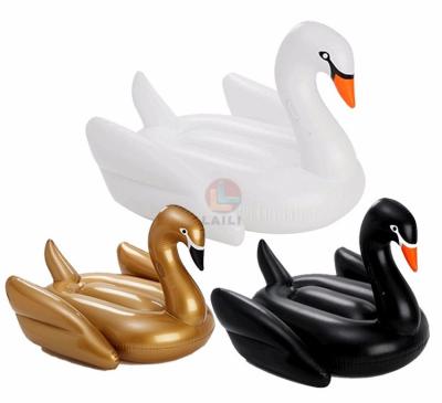 China airtight airtight inflatable swan/giant pool float inflatable swan for sale