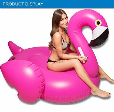 China 150cm Flamingo Inflatable Pool Float Airtight Eco-friendly PVC Airtight Air Mattress Float 16 for sale