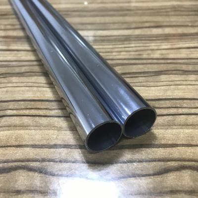 China Strong 22x1.0mm Iron Chrome Tubes Wardrobe Fences Clothing Steel Rods Length Can Be Customized for sale