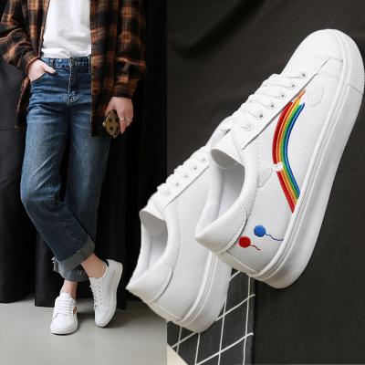 China High Quality Breathable White Wedges Shoes Women's Zapatos De Mujer Women's Casual Shoes Woman Sneakers Platform for sale