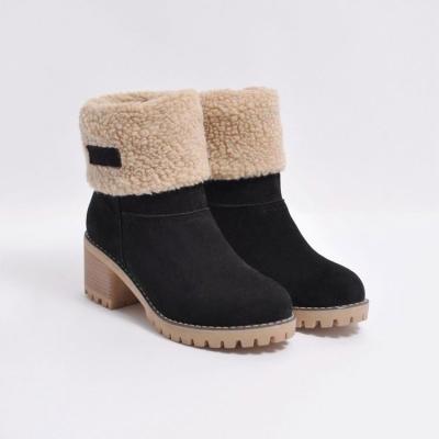 China Wholesale Factory Made Thermal Snow Boots Women Winter Boots Fur Snow Boots for sale