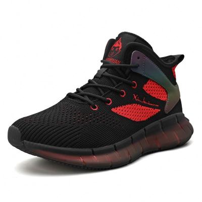 China High Quality Anti-slippery Men's Sneakers Running Shoes, Cool Sneakers For Men's Running Shoes Sport, Hot Sports Running Shoes Knit Sneakers Custom Made for sale