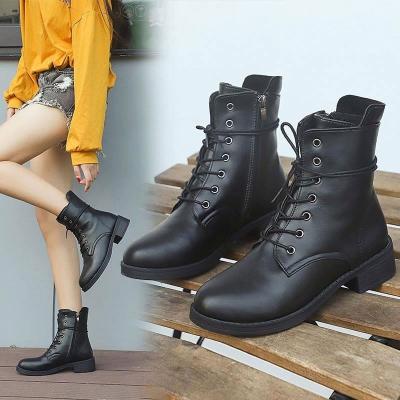 China Fashionable High Heel New Products PU Booties Woman Ankle Boots Fluffy Anti-slippery Shoes Tall Boots Women 2019 Ladies for sale