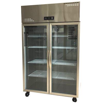 China Single-Temperature Upright Countertop Ice Cream Display Freezer for sale