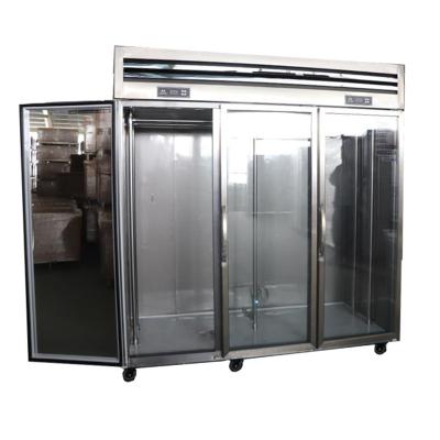 China Single-Temperature Upright Vertical Display Freezer Refrigeration Equipment for sale