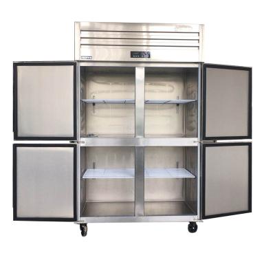 China Beautiful New Style Double-temperature Freezers Upright Single Door Refrigerators And Freezers for sale