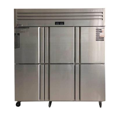 China Double-temperature refrigerator freezer double door four-door refrigerators and freezers for sale