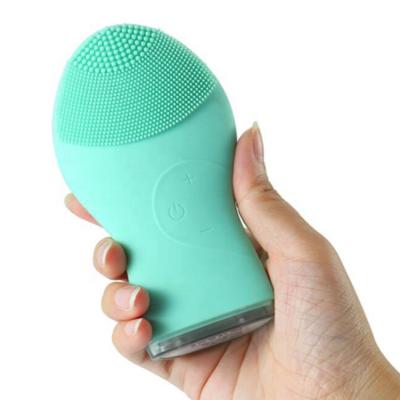 China Multifunctional USB Rechargeable Electric Silicone Facial Brush Beauty Brush Beauty Deep Cleansing Equipment for sale