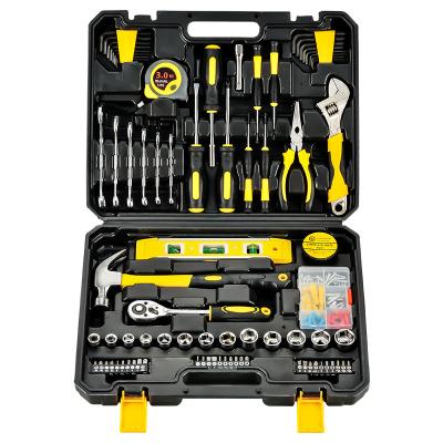 China 108pcs Gift Tool Kit Household Hardware DIY Tool Combination Vehicle Maintenance Group Repair Sets Tool Box for sale