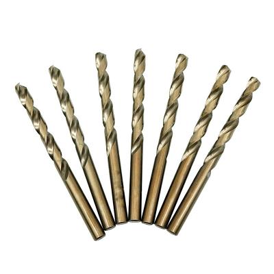 China High Quality Metal Drilling HSS M35 Cobalt Fully Ground Twist Drill Bits For Stainless Steel/Steel/Metal Drilling for sale