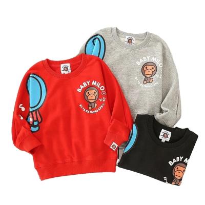 China QUICK DRY Kids Boys Girls Sweatshirts Children Cartoon Printed Pullovers Kids Hoodies for sale